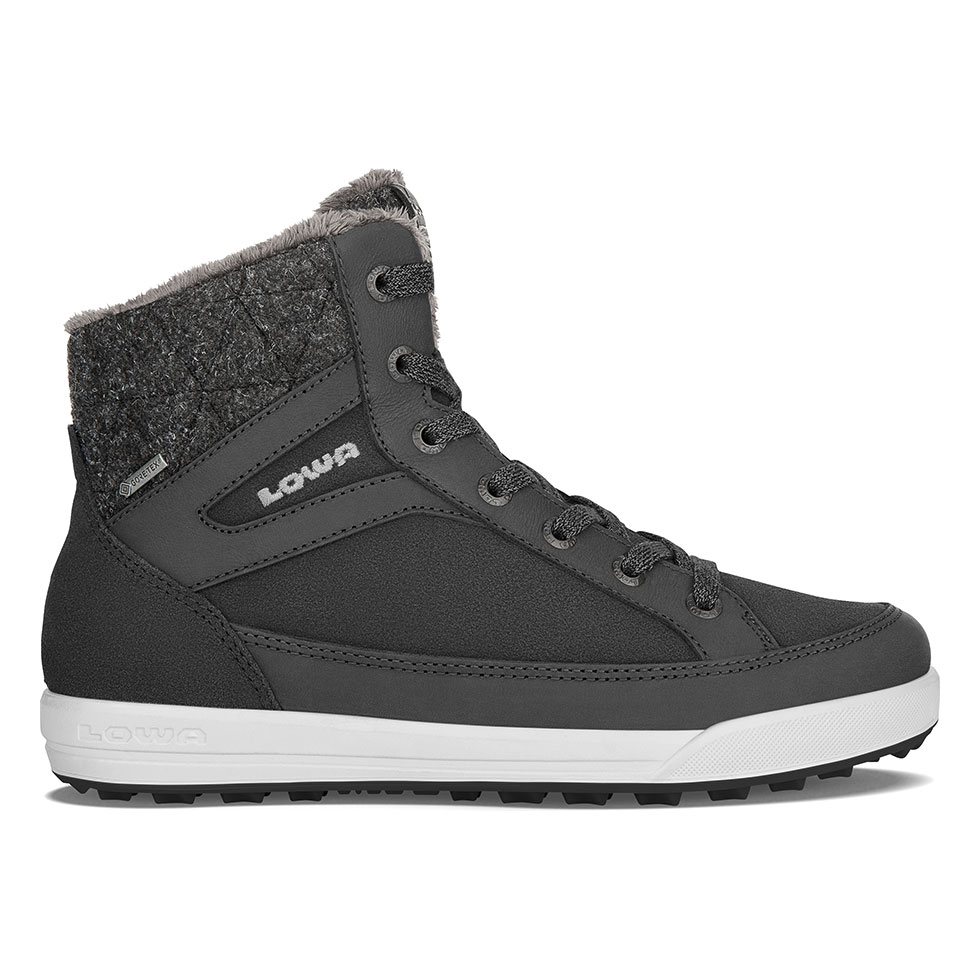 Scarpe Invernali Donna Lowa Casara GTX Grigie Scuro QXUSEC-129